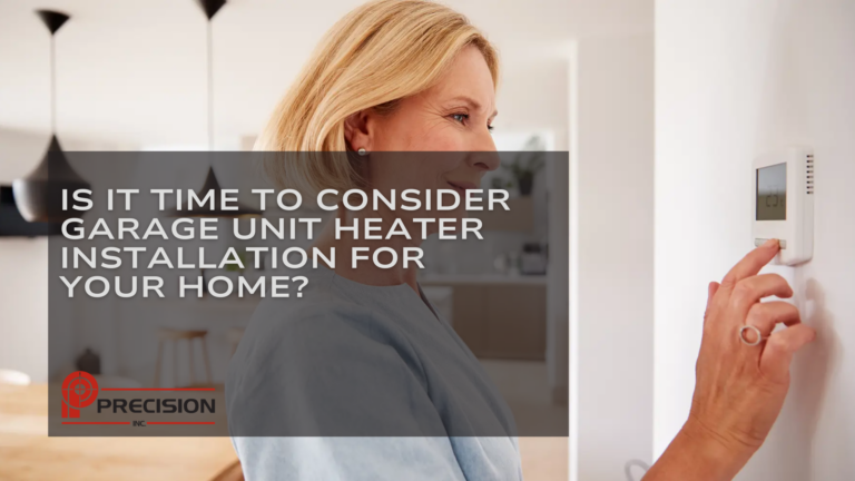 garage unit heater installation