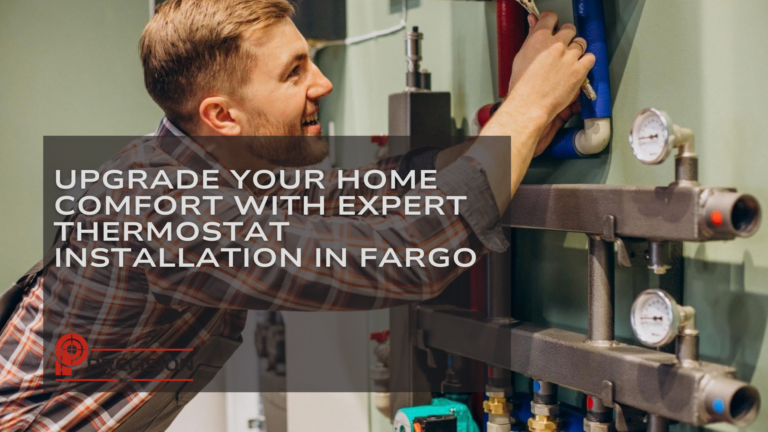 Thermostat installation in Fargo